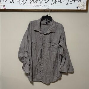 J. Ferrar Men’s Button Down: Size 4XL